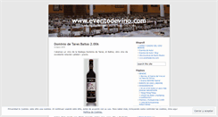 Desktop Screenshot of eventodevino.wordpress.com