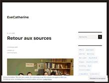 Tablet Screenshot of evecatherine.wordpress.com