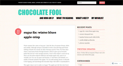 Desktop Screenshot of chocolatefool.wordpress.com