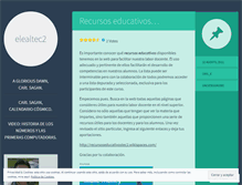 Tablet Screenshot of elealtec2.wordpress.com