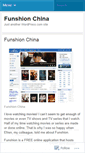 Mobile Screenshot of funshionchina.wordpress.com