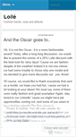 Mobile Screenshot of loilemode.wordpress.com