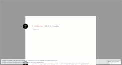 Desktop Screenshot of diffusive.wordpress.com
