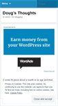 Mobile Screenshot of dougevett.wordpress.com