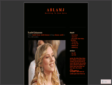 Tablet Screenshot of ablamj.wordpress.com