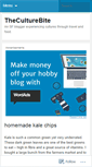 Mobile Screenshot of culturebite.wordpress.com