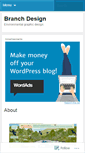 Mobile Screenshot of branchdesignblog.wordpress.com