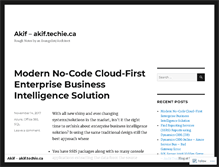 Tablet Screenshot of akifkamalsyed.wordpress.com