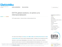 Tablet Screenshot of eleklektiko.wordpress.com