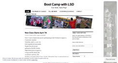 Desktop Screenshot of lsdbootcamp.wordpress.com