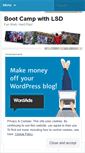 Mobile Screenshot of lsdbootcamp.wordpress.com