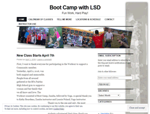 Tablet Screenshot of lsdbootcamp.wordpress.com