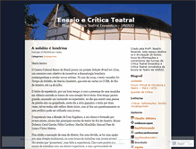 Tablet Screenshot of ensaioecritica.wordpress.com