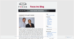 Desktop Screenshot of focusleads.wordpress.com