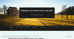 Desktop Screenshot of produkkelapa.wordpress.com