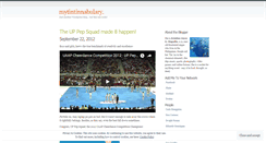 Desktop Screenshot of mytintinnabulary.wordpress.com