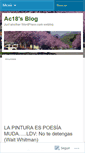 Mobile Screenshot of ac18.wordpress.com