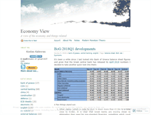 Tablet Screenshot of kkalev4economy.wordpress.com