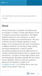 Mobile Screenshot of businessaquisitionconsultants.wordpress.com