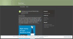 Desktop Screenshot of freshzone1edycja.wordpress.com