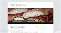 Desktop Screenshot of familydiningstlouis.wordpress.com