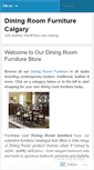 Mobile Screenshot of diningroomfurniture4u.wordpress.com