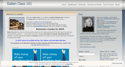 Desktop Screenshot of italianclass.wordpress.com