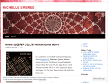 Tablet Screenshot of michelleembree.wordpress.com