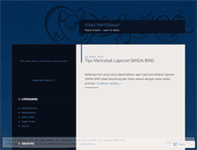 Tablet Screenshot of imanhermawan.wordpress.com