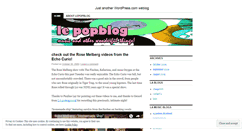 Desktop Screenshot of lepopblog.wordpress.com