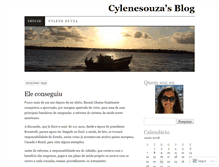 Tablet Screenshot of cylenesouza.wordpress.com