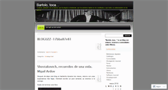 Desktop Screenshot of bartolotoca.wordpress.com