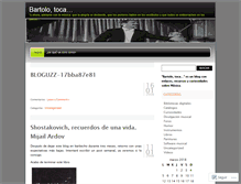 Tablet Screenshot of bartolotoca.wordpress.com