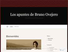 Tablet Screenshot of brunoovejero.wordpress.com