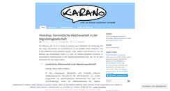 Desktop Screenshot of karano.wordpress.com