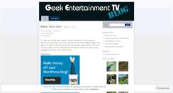 Desktop Screenshot of getv.wordpress.com