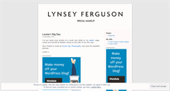 Desktop Screenshot of lynseyferguson.wordpress.com