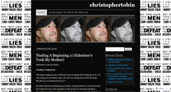 Desktop Screenshot of christophertobin.wordpress.com