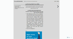 Desktop Screenshot of cobaanhidup.wordpress.com