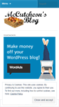 Mobile Screenshot of mccutcheonsblog.wordpress.com