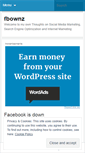 Mobile Screenshot of fbownz.wordpress.com