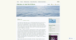 Desktop Screenshot of ameobainthesea.wordpress.com