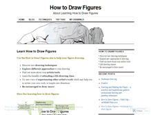Tablet Screenshot of howtodrawfigures.wordpress.com