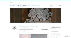 Desktop Screenshot of buttercream.wordpress.com