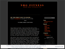 Tablet Screenshot of nrgfix.wordpress.com