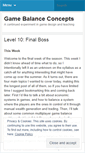 Mobile Screenshot of gamebalanceconcepts.wordpress.com