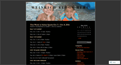 Desktop Screenshot of cweinrich.wordpress.com