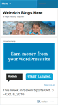 Mobile Screenshot of cweinrich.wordpress.com
