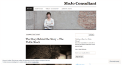 Desktop Screenshot of mojoconsultant.wordpress.com