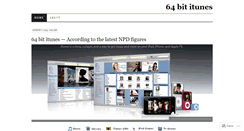 Desktop Screenshot of 64bititunes.wordpress.com
